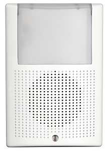 Heath Zenith SL-7776-02 Nightlight Doorbell Kit, Wireless, Ding, Ding-Dong, Westminster Tone, White