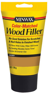 Minwax 448500000 Wood Filler, Solid, Cherry, 6 oz