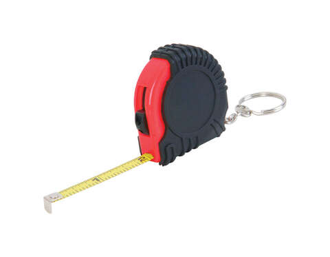Home Plus Plastic Assorted Tape Measure Key Chain, Pack of 20