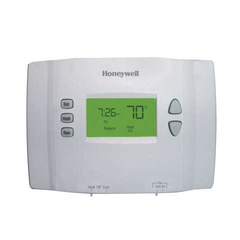 Honeywell Home Heating and Cooling Push Buttons Programmable Thermostat