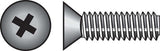 HILLMAN No. 6-32 X 1/2 in. L Phillips Flat Head Zinc-Plated Steel Machine Screws 100 pk