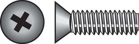 HILLMAN No. 6-32 X 1/2 in. L Phillips Flat Head Zinc-Plated Steel Machine Screws 100 pk