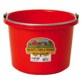 Miller 8 qt Bucket Red