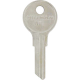 HILLMAN Traditional Key House/Office Key Blank 112 AP1 Single For Chicago Locks, Pack of 4