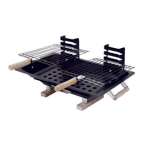 Marsh Allen 18 in. Hibachi Charcoal Grill Black