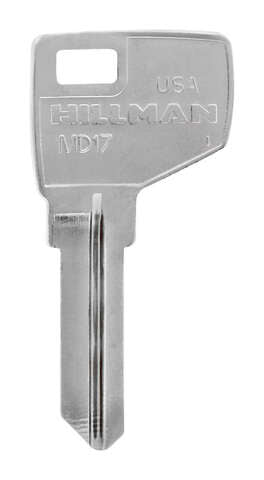 HILLMAN Traditional Key House/Office Universal Key Blank Single, Pack of 10