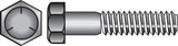 HILLMAN 3/4 in. D X 1-1/2 in. L Heat Treated Zinc Steel Hex Head Cap Screw 20 pk