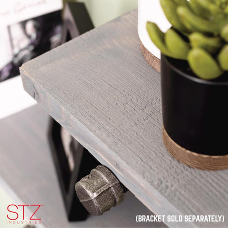 7-1/4 in. W X 24 in. D Riverstone Wood Shelf 1 pk