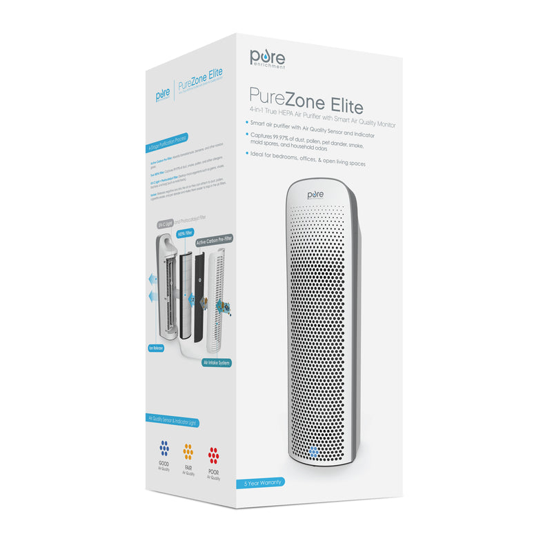 Pure Enrichment Pure Zone Elite HEPA Air Purifier 190 sq ft