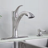 American Standard Mesa One Handle Chrome Pull-Out Kitchen Faucet