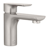 Homewerks Brushed Nickel Motion Sensing Modern Single-Handle Bathroom Sink Faucet 2 in.