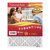 NaturalAire 20 in. W X 25 in. H X 1 in. Synthetic 10 MERV Pleated Microparticle Air Filter 1 pk, Pack of 6