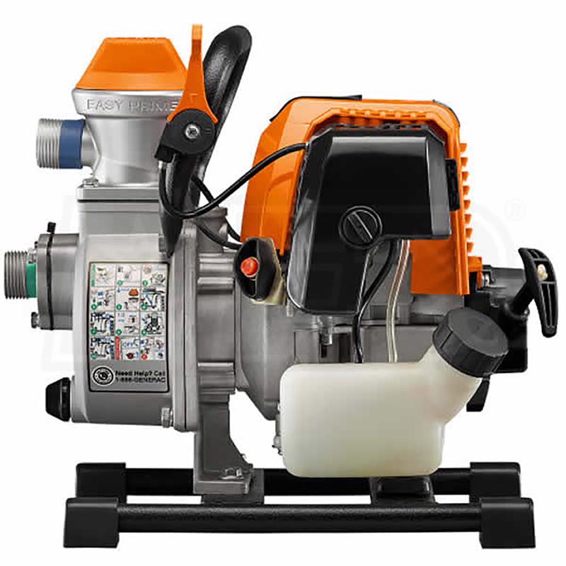 Generac 2 HP 1800 gph Cast Iron Switchless Switch Gas Clean Water Pump