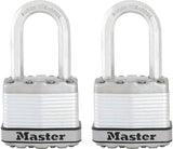 Master Lock Magnum Series M1XTLF Padlock, Keyed Alike Key, 5/16 in Dia Shackle, 1-1/2 in H Shackle, Stainless Steel Body