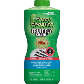 Green Gobbler Liquid Fruit Fly Killer 32 fl. oz., Pack of 6