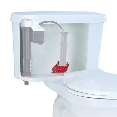 Korky Plus Bulk 12-Pack Toilet Flapper Red Rubber For Universal