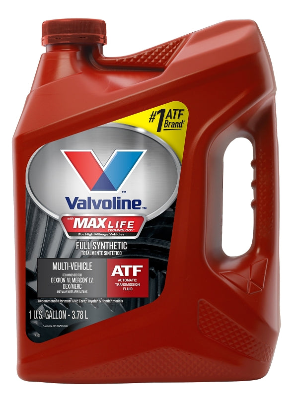 Valvoline MAXLIFE 773775 Transmission Fluid, 1 gal, Bottle, Pack of 3