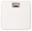 Taylor 20004014EXP Bathroom Scale, 300 lb, Analog Display, Steel Housing Material, White, 10-1/2 in OAW, 10-1/4 in OAD