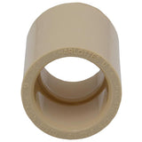 Charlotte Pipe FlowGuard 1/2 in. Socket X 1/2 in. D Socket CPVC Coupling 1 pk, Pack of 25