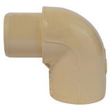 Charlotte Pipe 3/4 in. Spigot X 3/4 in. D Socket CPVC 90 Degree Street Elbow 1 pk, Pack of 25