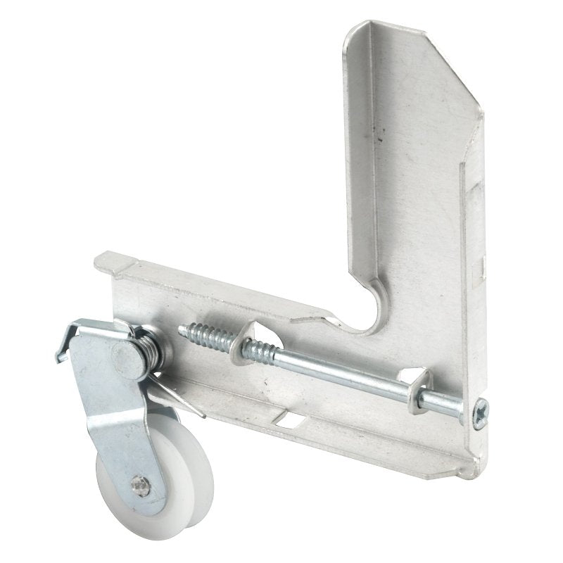 Prime-Line B 693 Adjustable Tension Assembly, 15/16 in Dia Roller, 9/32 in W Roller, Polyethylene Roller, Concave Roller