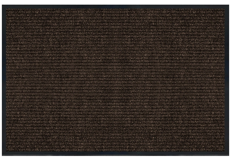 Multy Home 1005405US Floor Mat, 5 in L, 2 in W, Rectangular, Warwick Pattern, Polypropylene Surface, Assorted