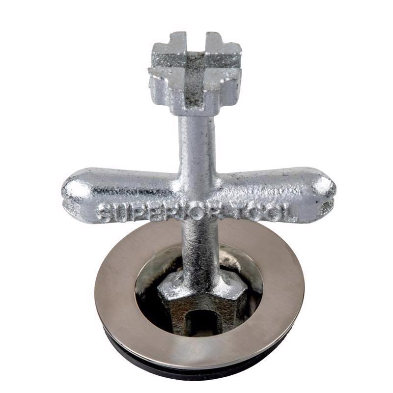 Danco No. 8-32 X 1/2 in. L Slotted Oval Head Chrome-Plated Brass Faucet Handle Screw 1 pk, Pack of 5