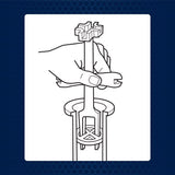 Danco No. 8-32 X 1/2 in. L Slotted Oval Head Chrome-Plated Brass Faucet Handle Screw 1 pk, Pack of 5