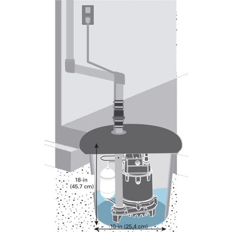 Ace 1/2 in. Steel Split Flange