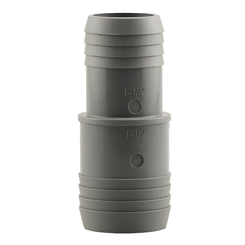 Boshart Industries 1-1/2 in. Insert in. X 1-1/4 in. D Insert Polypropylene Reducing Coupling 1 pk