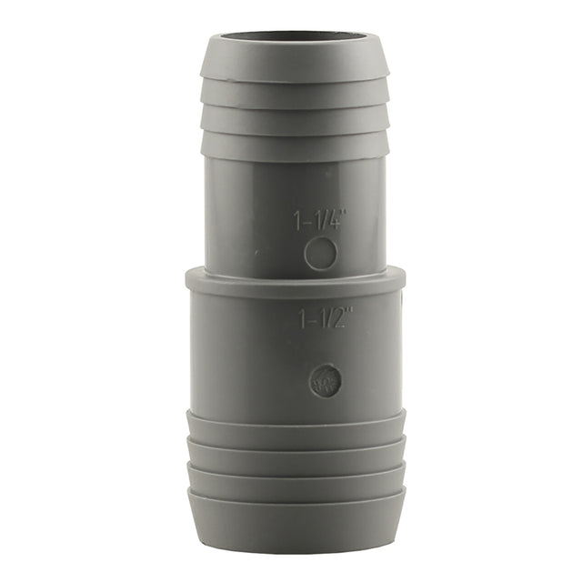 Boshart Industries 1-1/2 in. Insert in. X 1-1/4 in. D Insert Polypropylene Reducing Coupling 1 pk