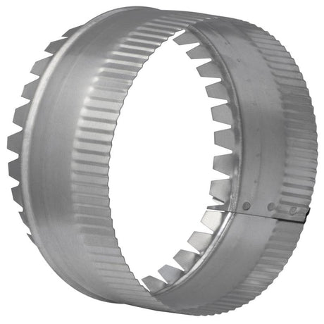 Imperial 7 in. D 28 Ga. Galvanized Steel Round Starting Collar, Pack of 10