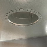 Imperial 7 in. D 28 Ga. Galvanized Steel Round Starting Collar, Pack of 10
