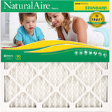 NaturalAire 20 in. W X 22.25 in. H X 1 in. D 8 MERV Pleated Air Filter 1 pk, Pack of 12