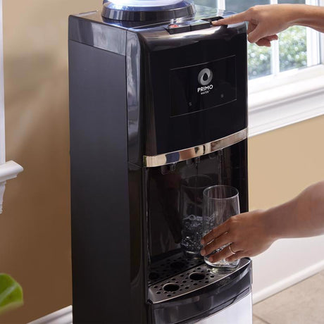 Primo Water Pro 3-5 gal Black Water Dispenser Stainless Steel