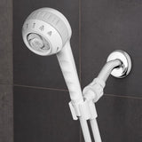 Waterpik PowerSpray Plus White 6 settings Handheld Showerhead 1.8 gpm