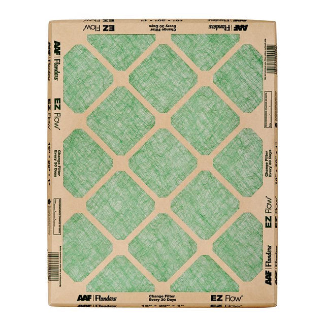 AAF Flanders EZ Flow Nested 16 in. W X 25 in. H X 1 in. Fiberglass 1 MERV Air Filter 1 pk, Pack of 24