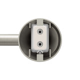 Moen Darcy Brushed Nickel Towel Bar 18 in. L Zinc