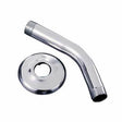PlumbCraft Chrome 6 in. Shower Arm and Flange, Pack of 5