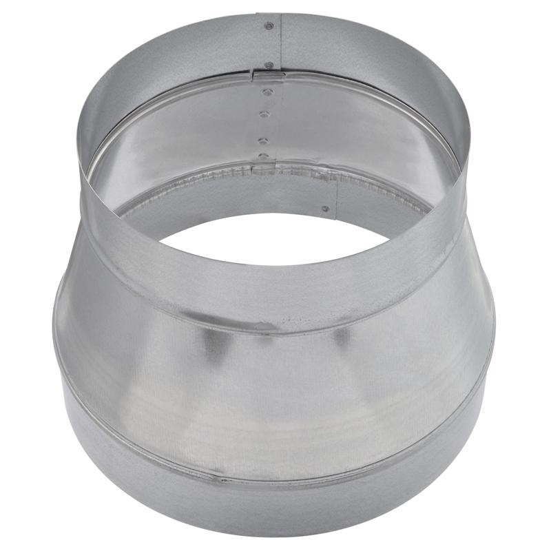 Imperial 10 in. D X 8 in. D Galvanized Steel Furnace Reducer and Increaser