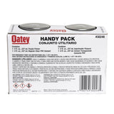 Oatey Handy Pack Clear/Purple Primer and Cement For PVC 8 oz