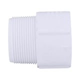 Charlotte Pipe Schedule 40 2-1/2 in. MPT X 2-1/2 in. D Slip PVC Adapter 1 pk