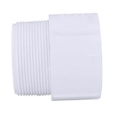 Charlotte Pipe Schedule 40 3 in. MPT X 3 in. D Slip PVC Adapter 1 pk