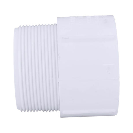 Charlotte Pipe Schedule 40 3 in. MPT X 3 in. D Slip PVC Adapter 1 pk