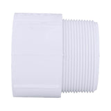 Charlotte Pipe Schedule 40 3 in. MPT X 3 in. D Slip PVC Adapter 1 pk