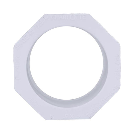 Charlotte Pipe Schedule 40 4 in. Spigot X 3 in. D Slip PVC Reducing Bushing 1 pk