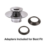 Ace 3 in. Chrome Metal Drain Stopper