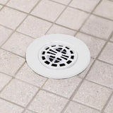Ace Gloss Plastic/Stainless Steel Hair Catcher Shower Drain Cover