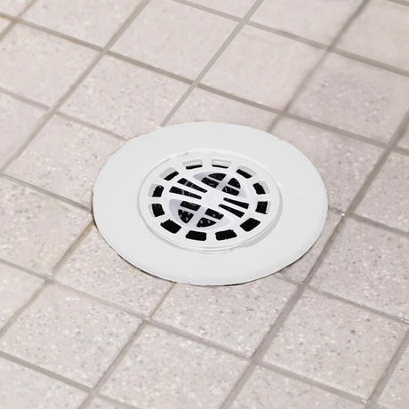 Ace Gloss Plastic/Stainless Steel Hair Catcher Shower Drain Cover