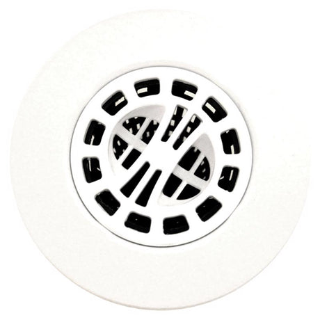 Ace Gloss Plastic/Stainless Steel Hair Catcher Shower Drain Cover